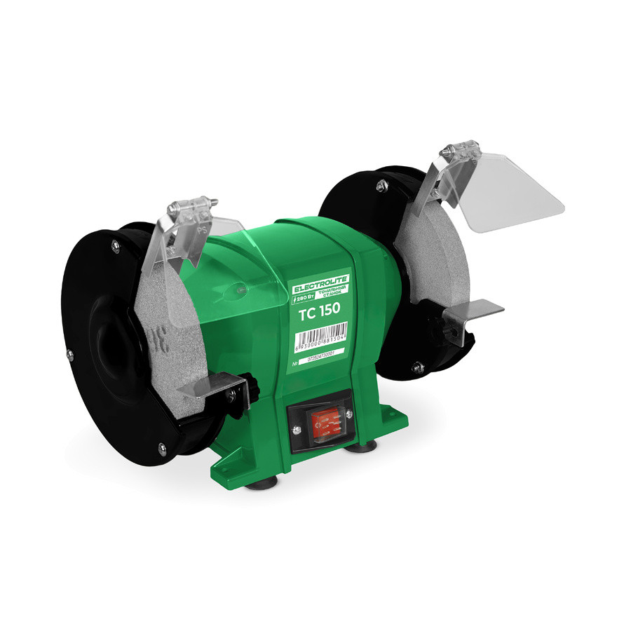 Станок точильный ELECTROLITE ТС 150, 280Вт, 2950об./мин., круг 16мм, защита экрана