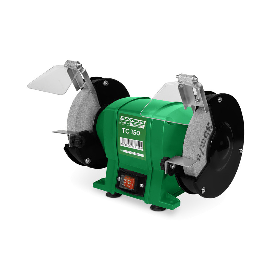 Станок точильный ELECTROLITE ТС 150, 280Вт, 2950об./мин., круг 16мм, защита экрана