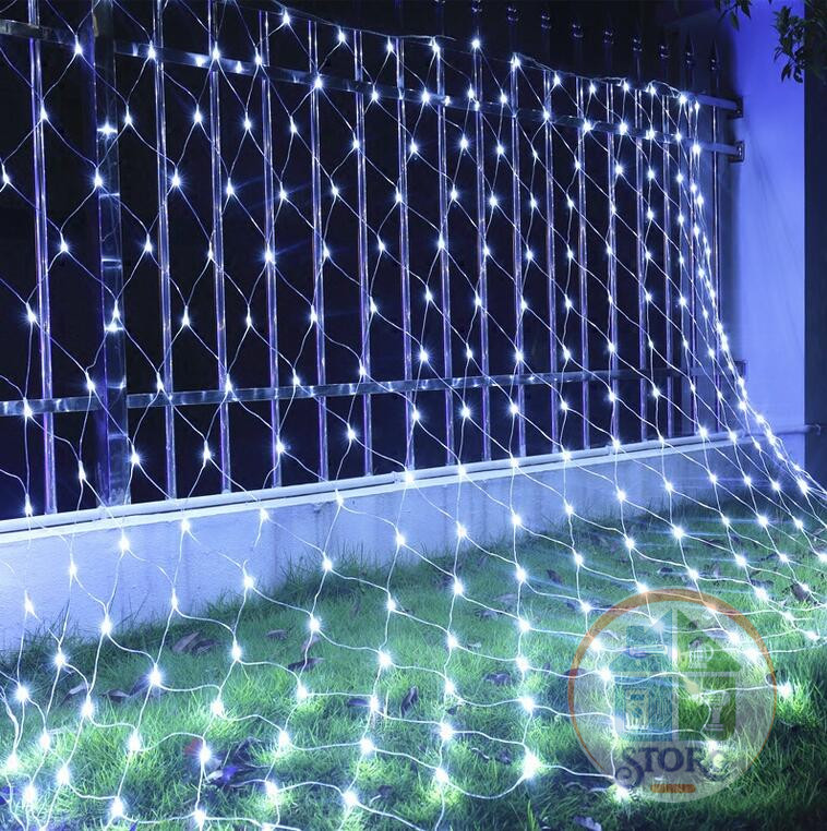 Гирлянда-сетка S-Torg 240 LED 2*2м (белый)