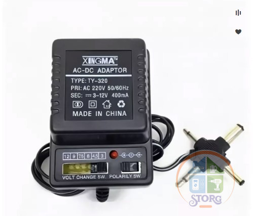 Блок питания универсальный 3-12V 400мА 7in1 YN-320