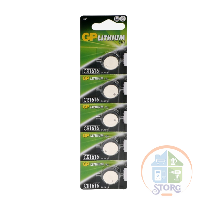 Элемент питания GP CR1616/5BL ОРИГИНАЛ