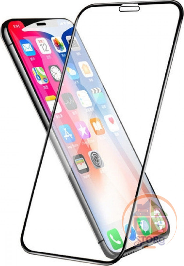 Стекло 4D Remax (13) ip7 Crystal Series tempered glass Black