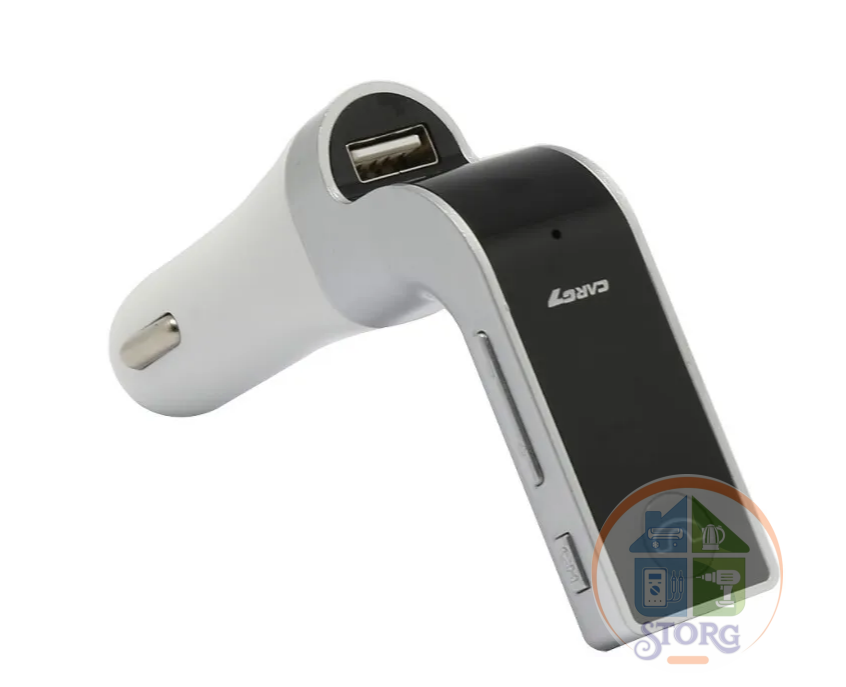 Автомобильный FM модулятор  BT-G7  (silver) с BLUETOOTH