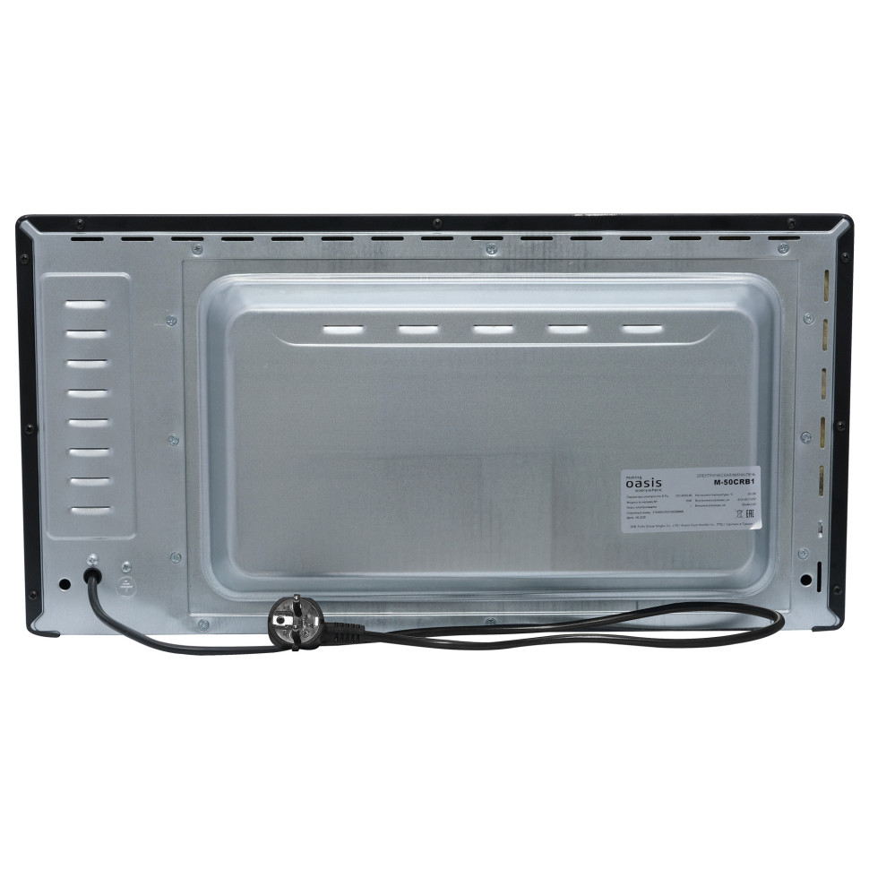 Духовой шкаф OASIS everywhere M-50CRB1, Черный, 50л, 1600Вт, Конвекция, 5 реж., 50-250 °С, таймер