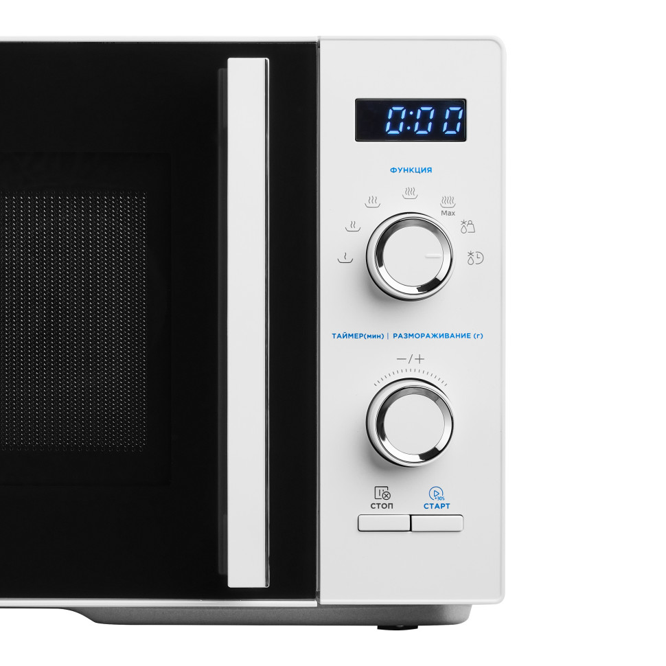 Микроволновая печь Midea AM825P2ET-W ( Белый, 25л, 800Вт/1250Вт, эмаль легкой очистки XpressClean)