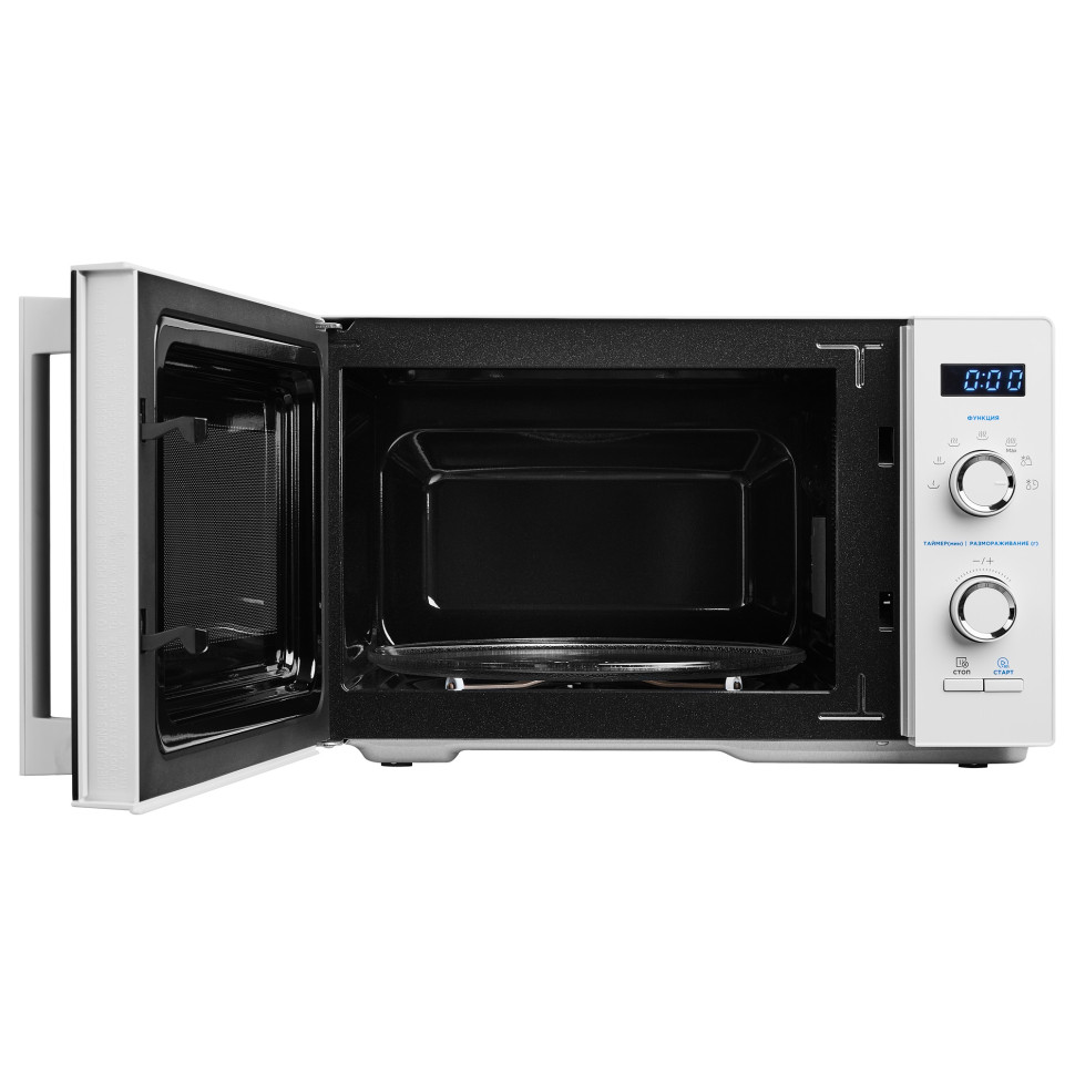 Микроволновая печь Midea AM825P2ET-W ( Белый, 25л, 800Вт/1250Вт, эмаль легкой очистки XpressClean)