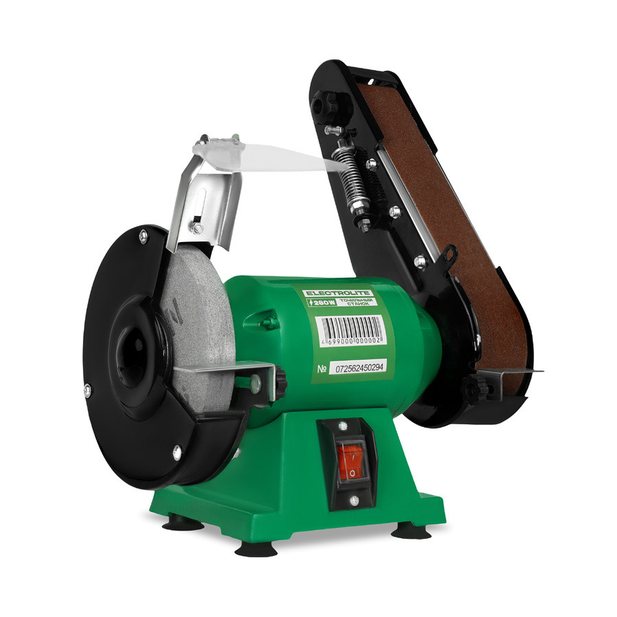 Станок точильный ELECTROLITE ТСЛ 150, ленточ. точило, абразив. круг, 280Вт, 2950об./мин Станок точильный ELECTROLITE ТСЛ 150, ленточ. точило, абразив. круг, 280Вт, 2950об./мин