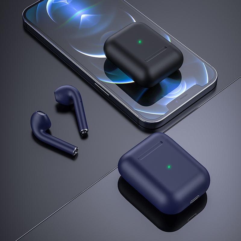 Наушники bluetooth Эирподс Borofone BE42 Feliz TWS, black