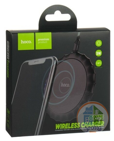 Беспроводная зарядка CЗУ Hoco CW13 Sensible wireless charger (индукционное) (black)