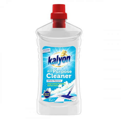 Средство для полов KALYON "Белые Цветы", 1л  ТУРЦИЯ