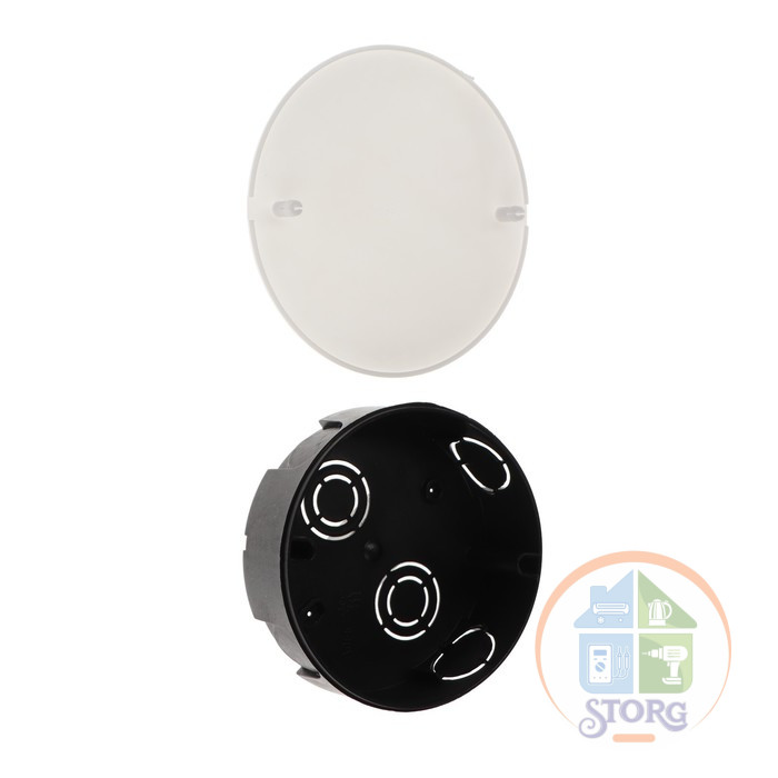 Коробка распределительная Luazon Lighting, 102х30 мм, IP42, для подштукатурного монтажа 9855156