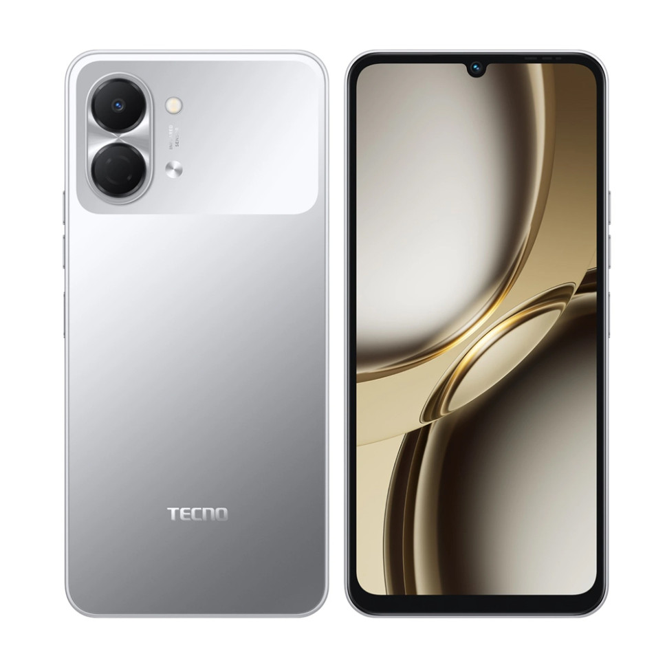 Смартфон Tecno Spark Go 3, 4ГБ ОЗУ/128ГБ ПЗУ, экран 6.75" 120Гц, камера 13Мп, 5000мА·ч, серый Смартфон Tecno Spark Go 3, 4ГБ ОЗУ/128ГБ ПЗУ, экран 6.75" 120Гц, камера 13Мп, 5000мА·ч, серый