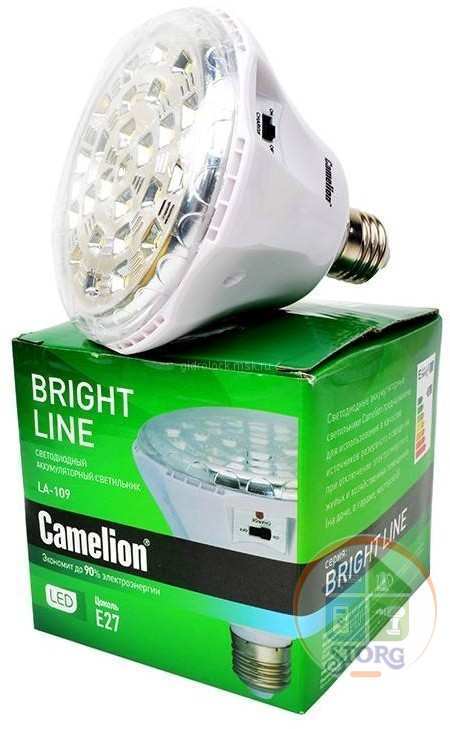 Фонарь светодиодный светильник Camelion Bright Line LA-109 6000K