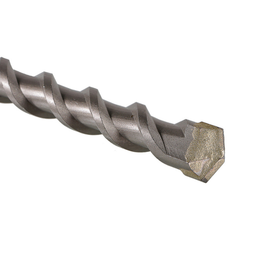 Бур SDS+ Hanskonner H9019-F20-460, 20×460 мм, плоский резец, U‑спираль, HIGH SPEED, бетон и кирпич