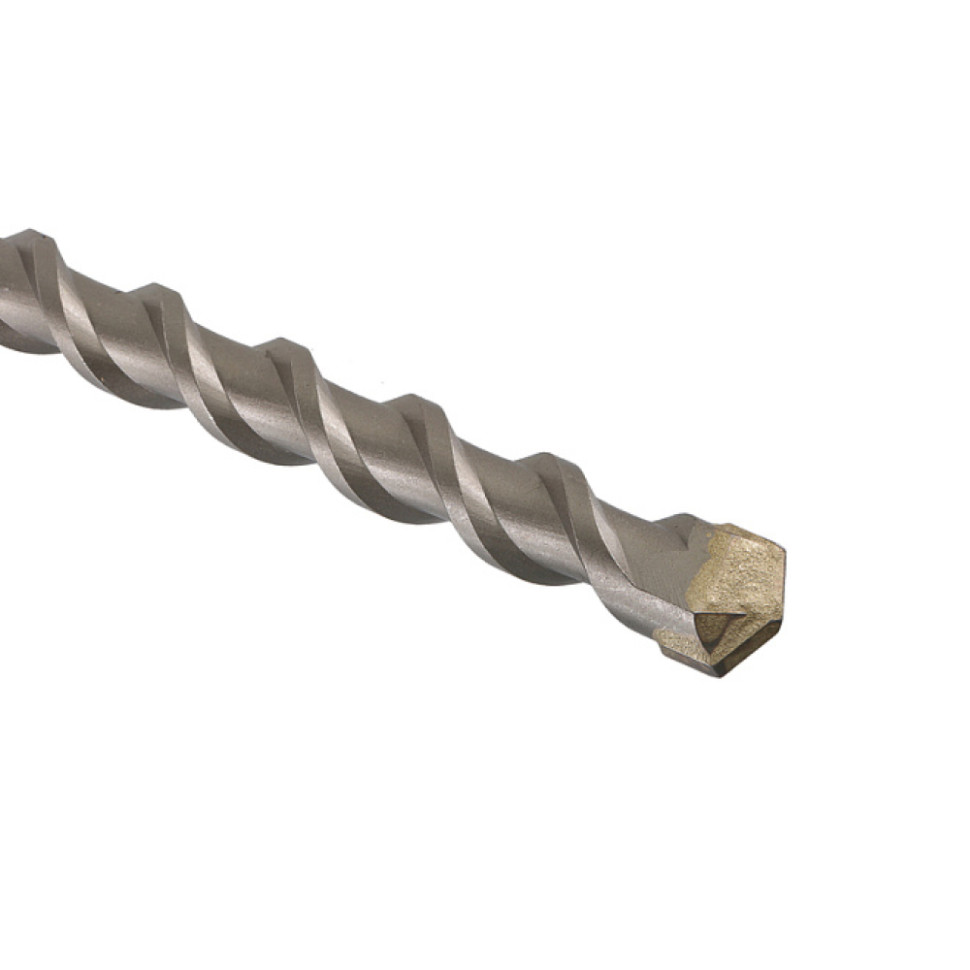 Бур SDS+ Hanskonner H9019-F20-460, 20×460 мм, плоский резец, U‑спираль, HIGH SPEED, бетон и кирпич