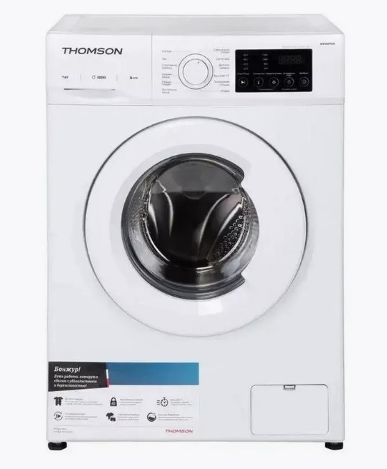 Стиральная машина Thomson WF30E7U01 7кг, 1200об/мин, класс: A+++, белый
