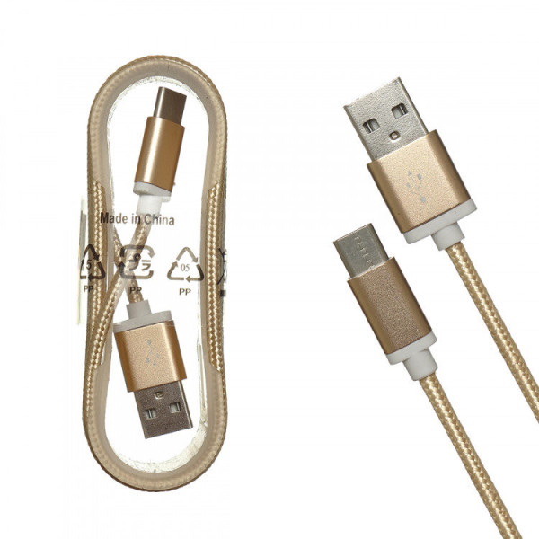 USB Кабель NOT XB Type-C 1,5m GOLD