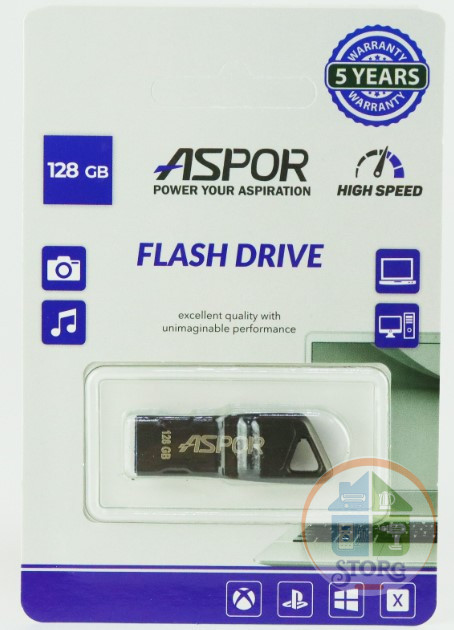 USB Flash Drive 128G 3.0 Aspor PK_TG114 (метал)