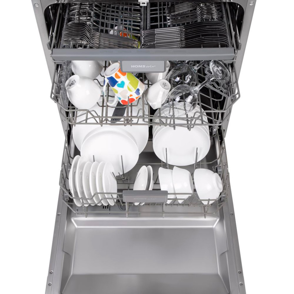 Встраиваемая посудомоечная машина HOMSair DW67M, 59.8см, 14компл., защ. от протеч., 815х598х550мм Встраиваемая посудомоечная машина HOMSair DW67M, 59.8см, 14компл., защ. от протеч., 815х598х550мм