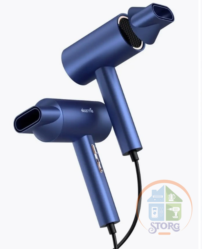 Фен для волос Xiaomi Deerma DEM-CF15W 2000 Вт синий