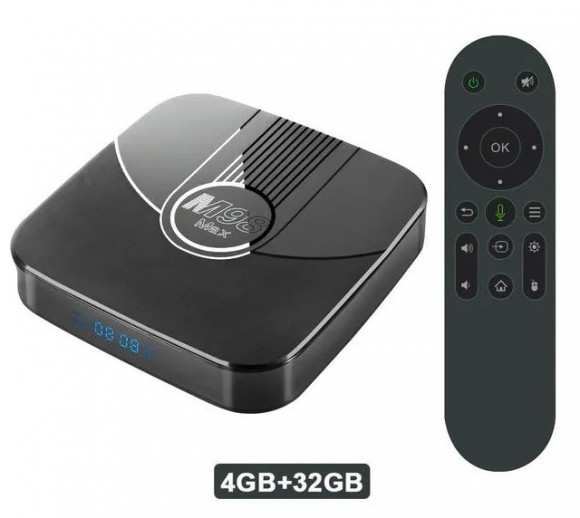 Андроид ТВ приставка SMART TV BOX M98 Max 4G+32G Android 11.0