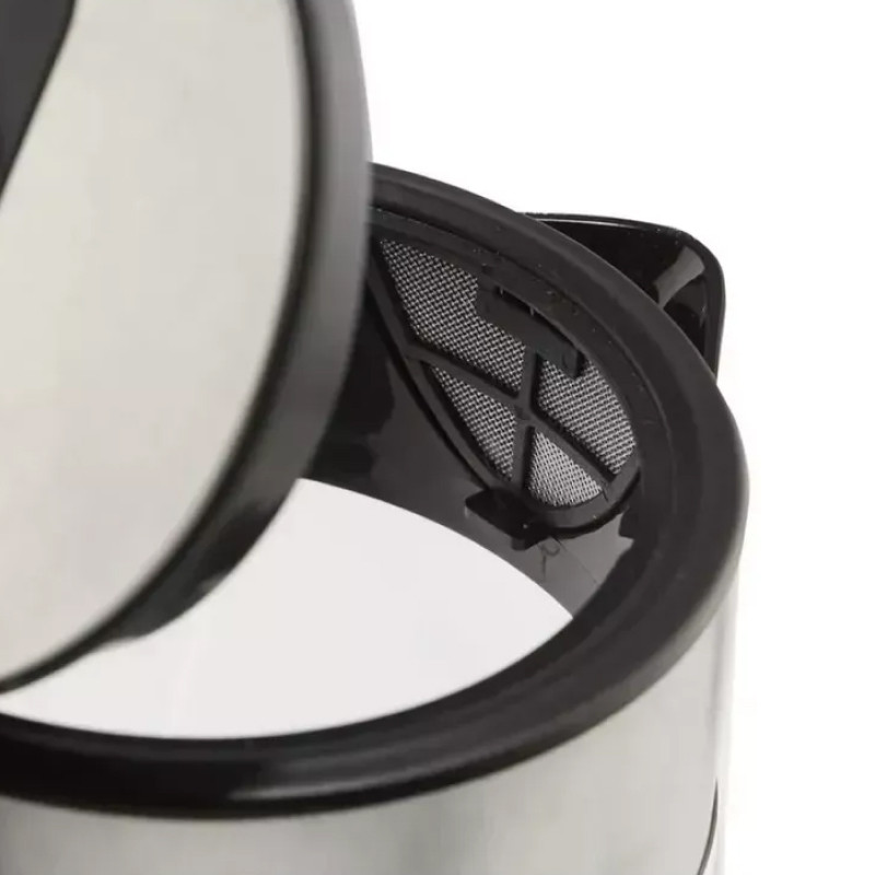 Чайник электрический Gorenje K17TRGT 743968, Белый, 1.7л, 2200Вт, нержавеющая сталь+стекло