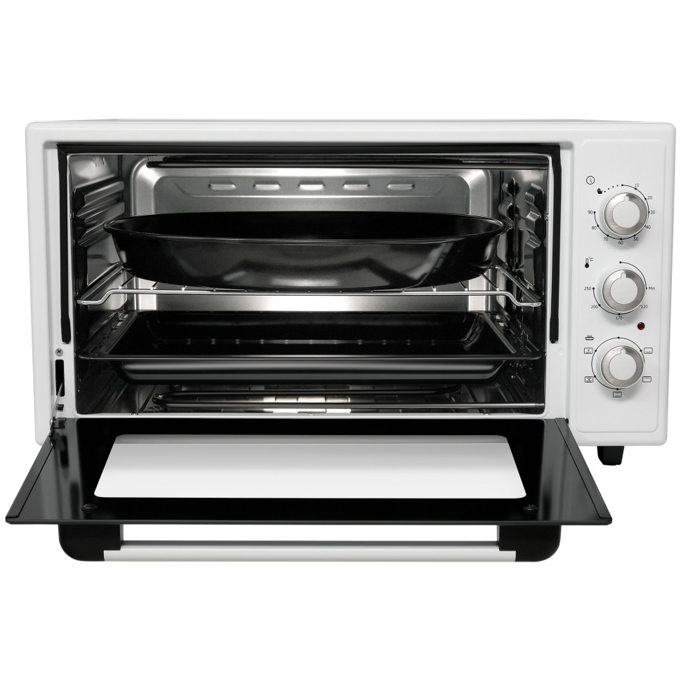 Духовой шкаф OASIS everywhere M-50CW1, Белый, 50л, 1600Вт, Конвекция, 5 реж., 50-250 °С, таймер