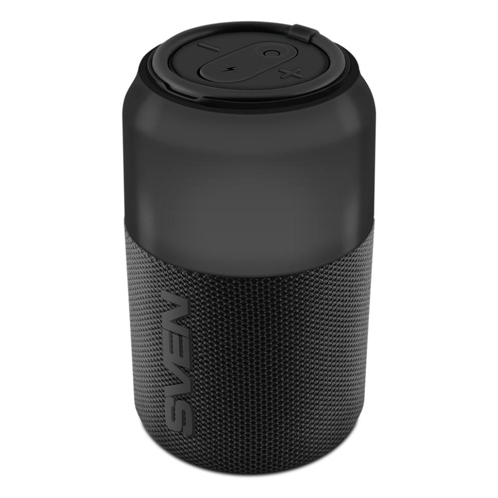 Портативная Bluetooth колонка SVEN PS-130 black (10 Вт, USB, Bluetooth, питание от USB/аккумулятора)