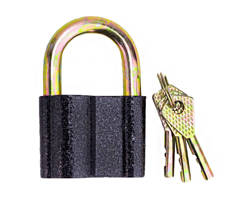 Замок навесной ON, бронь 80 мм, алюминиевый сплав