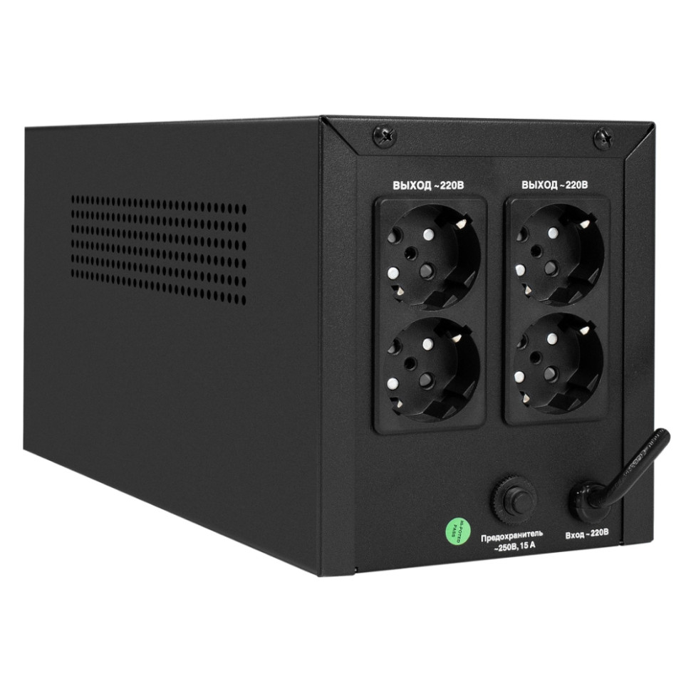 Источник бесперебойного питания ExeGate Power NB-2000.LED.AVR.4SH (2000VA/1200W, 12V 9Ah-2шт, Black) Источник бесперебойного питания ExeGate Power NB-2000.LED.AVR.4SH (2000VA/1200W, 12V 9Ah-2шт, Black)