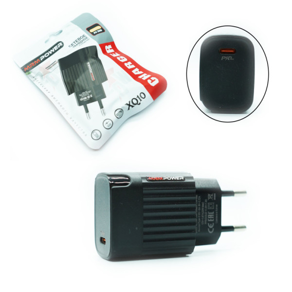 СЗУ MRM XQ10 PD20W Black  20pcs