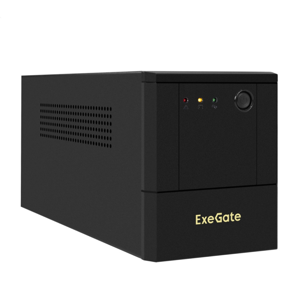 Источник бесперебойного питания ExeGate Power NB-2200.LED.AVR.4SH.USB, 2200ВА, 1300Вт