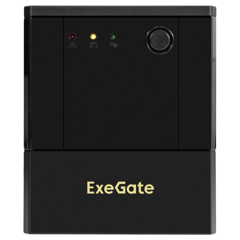 Источник бесперебойного питания ExeGate Power NB-2200.LED.AVR.4SH.USB, 2200ВА, 1300Вт