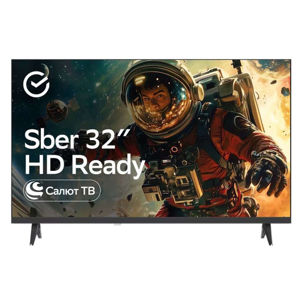 Телевизор Sber 32" SDX-32H2124 черный DLED HD 60Hz Smart TV Салют ТВ 1.5GB/8GB Телевизор Sber 32" SDX-32H2124 черный DLED HD 60Hz Smart TV Салют ТВ 1.5GB/8GB