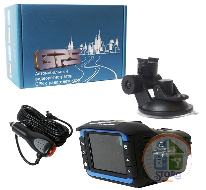 Регистратор комбо S-TORG VGR-3 3в1 (Регистратор+Антирадар+GPS)