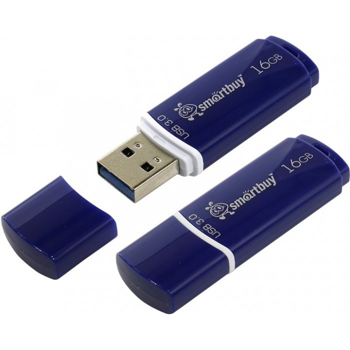 USB флэш-накопитель 16GB SmartBuy Crown Series Синий USB3.0-3.1