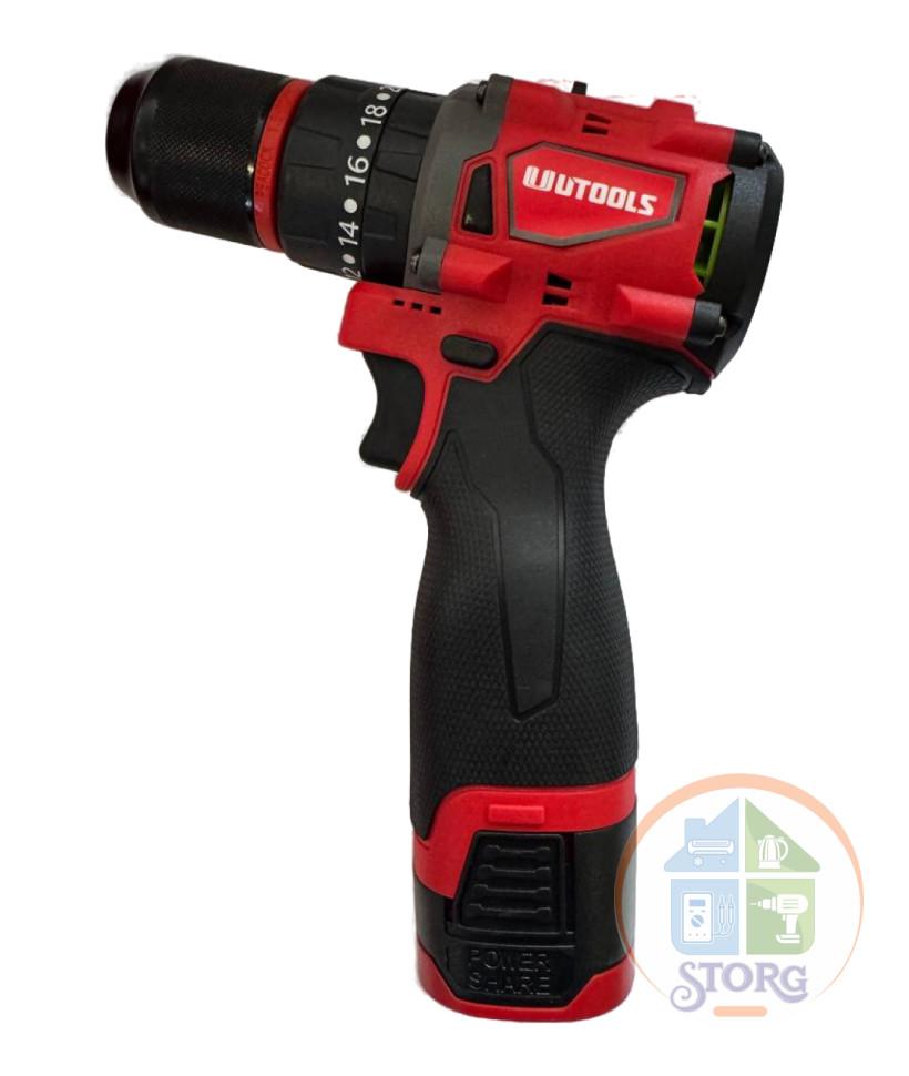 Шуруповерт (Импакт) Milwaukee 16,6v с набором перьями Патрон 13 мм