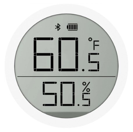 Метеостанция термоментр Xiaomi Qingping Bluetooth Temp & Humidity Monitor Lite (CGDK2) (white)
