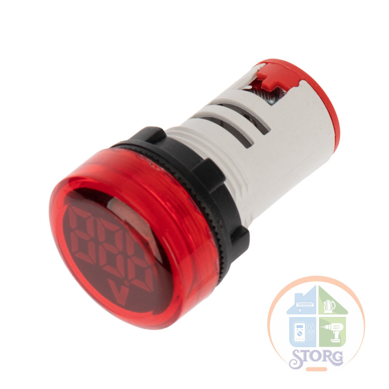 Индикатор значения напряжения красный VD22 70-500 В