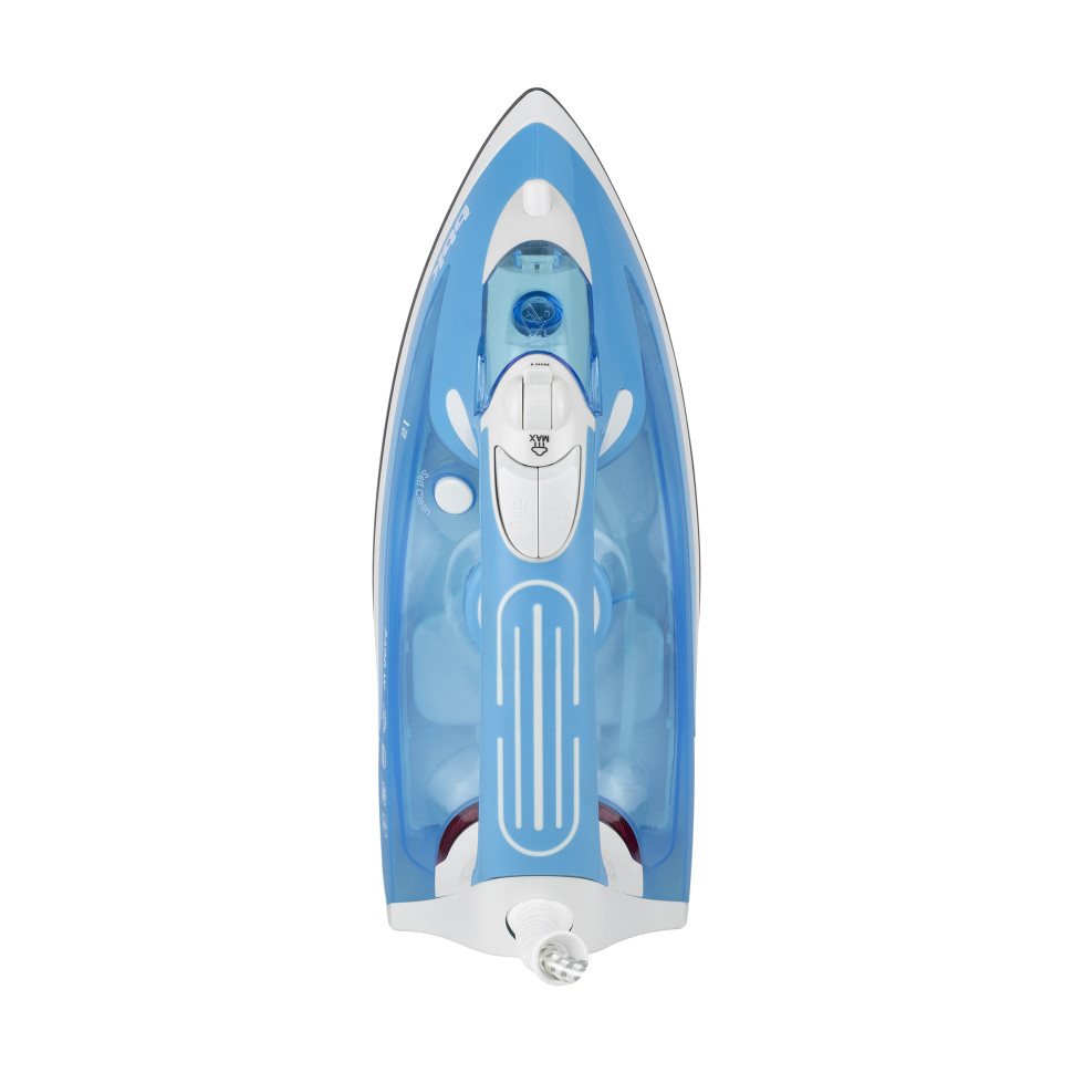 Утюг BBK ISE-2400 бирюзовый/белый, 2400 Вт, 35 г/мин, 140 г/мин, 280 мл