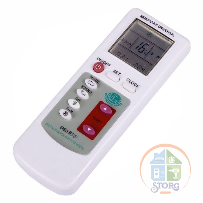 Пульт универсальный для кондиционеров REXANT RX-100AII