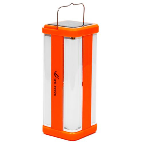 Фонарь кемпинговый светодиодный аккумуляторный ИСКРА WD-8002S, Orange, 2 режима свечения