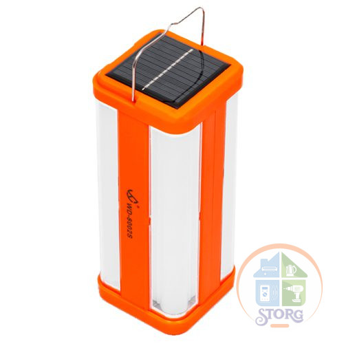 Кемпинговый фонарь ИСКРА WD-8002S Orange, 2 Режима свечения, Встроенный аккумулятор