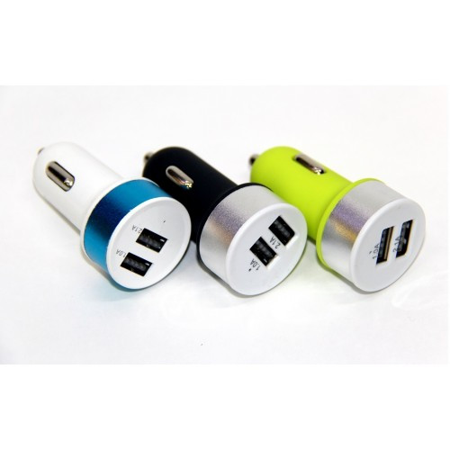 АЗУ S-TORG A8 2USB 1A+2,1A Металлический