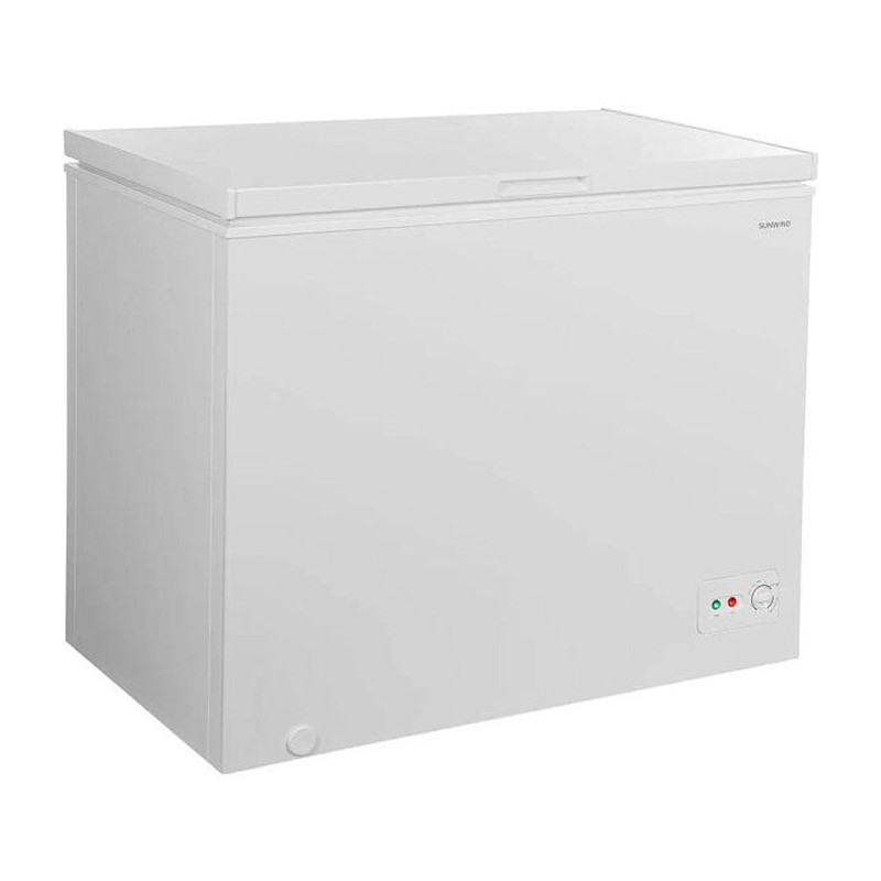 Морозильный ларь SunWind SCH251WT, Белый, 249л, класс N, 2 корзины, 98.5x85x60см