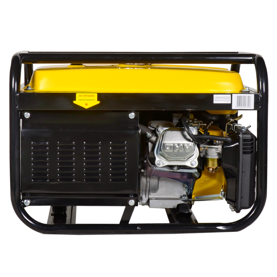 Генератор бензиновый Eurolux G4000A (3/3.3кВт, 220-230В, 1фаза, 4-такт., 68 дБ, AVR, ручной)