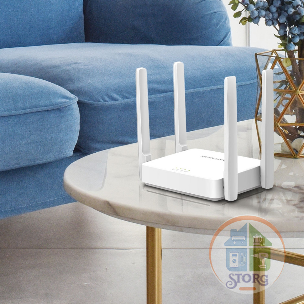 Роутер Wi-Fi MERCUSYS AC10,AC1200 dual band 300Mbpst at 2.4G and 867Mbps at 5G, 1 10/100Mbps WAN