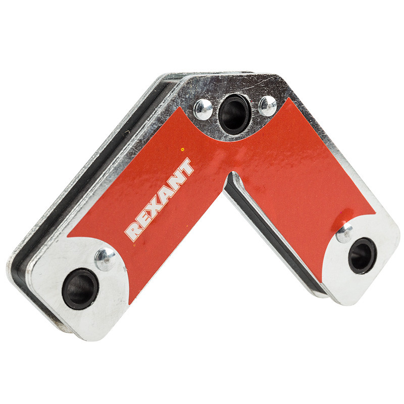 Магнитный угольник-держатель REXANT для сварки на 4 угла, усилие 11,3 кг Магнитный угольник-держатель REXANT для сварки на 4 угла, усилие 11,3 кг