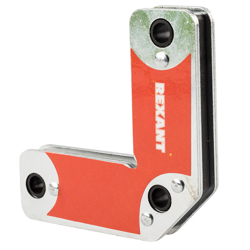 Магнитный угольник-держатель REXANT для сварки на 4 угла, усилие 11,3 кг Магнитный угольник-держатель REXANT для сварки на 4 угла, усилие 11,3 кг