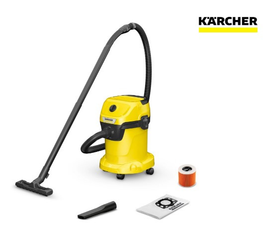 Хозяйственный пылесос Karcher WD 3 V-17/4/20 *EU (1.628-127.0) 1000 Вт, уборка сухая/сбор вод